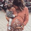 Tiffany de "Mariés au premier regard" avec sa fille Romy, le 7 septembre 2019, sur Instagram