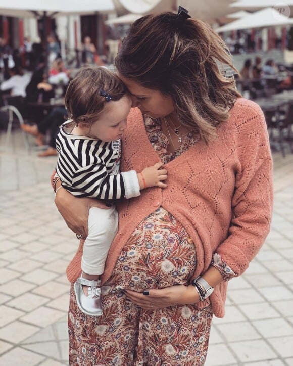 Tiffany de "Mariés au premier regard" avec sa fille Romy, le 7 septembre 2019, sur Instagram