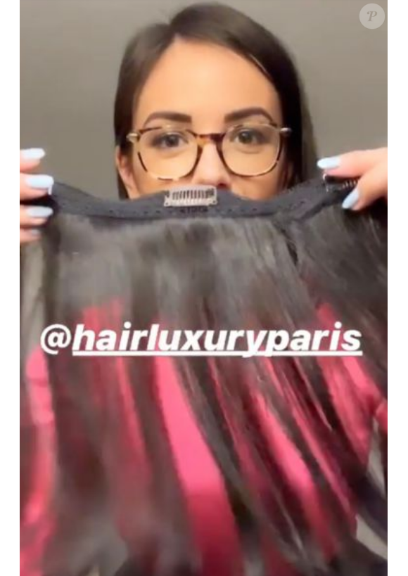 Agathe Auproux dévoile son astuce pour dissimuler sa perte de cheveux après son cancer, sur Instagram, le 9 septembre 2019