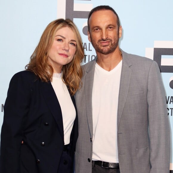 Emilie Dequenne et son mari Michel Ferracci participent à la soirée d'ouverture du premier jour de la 21ème Festival de la Fiction de La Rochelle, France, le 11 septembre 2019. © Patrick Bernard/Bestimage