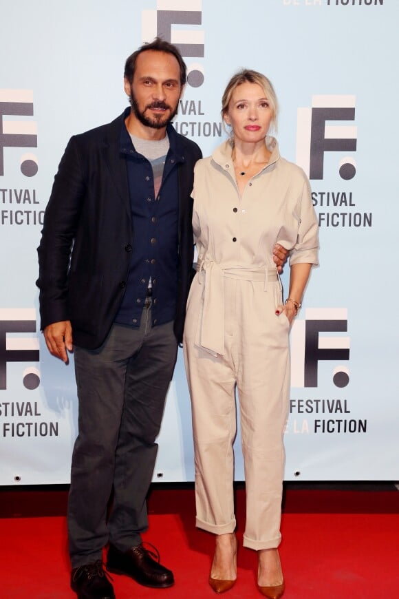 Yannick Choirat et Anne Marivin participent à la soirée d'ouverture du premier jour de la 21ème Festival de la Fiction de La Rochelle, France, le 11 septembre 2019. © Patrick Bernard/Bestimage