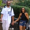 Joakim Noah et Lais Ribeiro à New York le 11 septembre 2019.