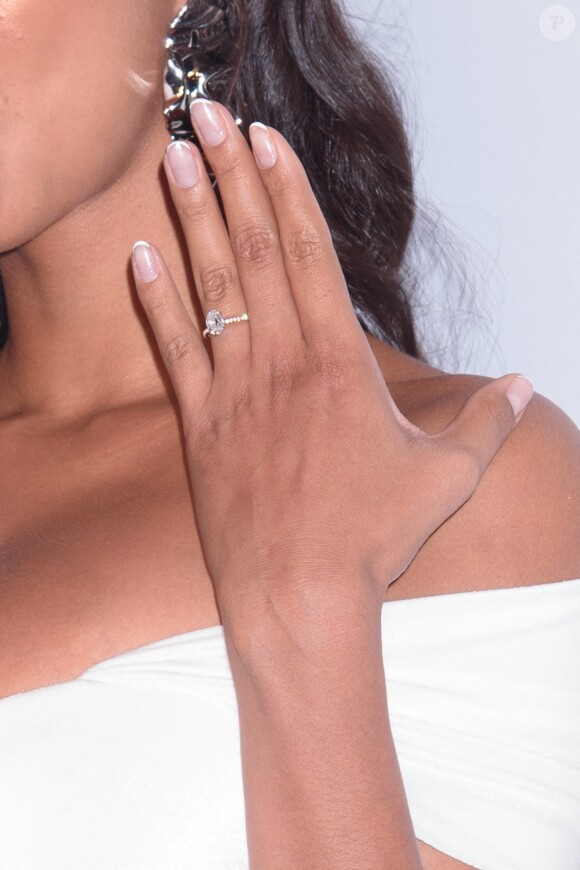 Lais Ribeiro lors du gala de la Fédération Mosaïc contre l'esclavage à New York, le 10 septembre 2019.