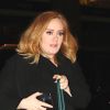 La chanteuse Adele arrive au Morimoto restaurant au Chelsea Market à New York, le 25 novembre 2015. Elle s'est ensuite rendu chez Nobu dans le quartier de Tribeca avant de rentrer à son hôtel. © CPA / Bestimage