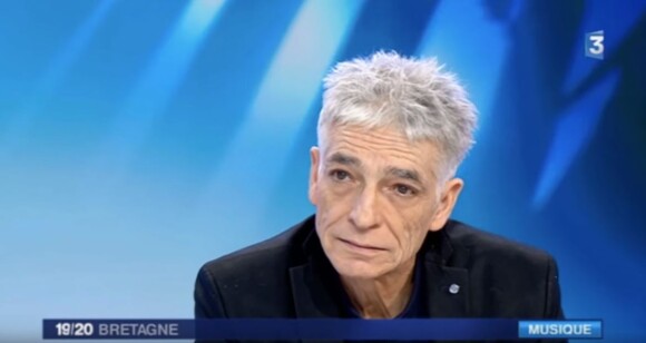 Philippe Pascal lors d'une interview pour France 3 Bretagne en décembre 2017.