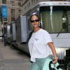Rihanna arrive à la 5ème édition de la soirée "Rihanna Annual Diamond Ball" à New York, le 12 septembre 2019.
