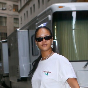 Rihanna arrive à la 5ème édition de la soirée "Rihanna Annual Diamond Ball" à New York, le 12 septembre 2019.
