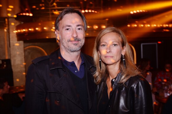 Exclusif - Le chef d'orchestre Nicolas Guiraud et sa compagne Anne Gravoin lors de la soirée d'inauguration du club Manko à Paris, France, le 12 septembre 2019. © Rachid Bellak/Bestimage