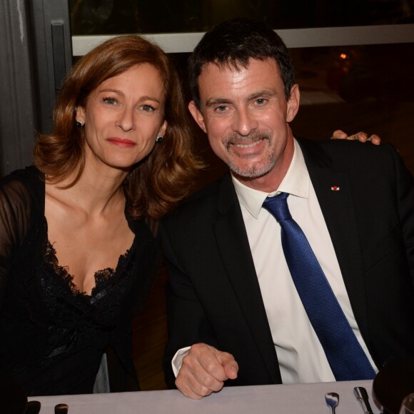 Manuel Valls et sa femme Anne Gravoin - Cérémonie de clôture de la 4ème édition le Festival du Cinéma et Musique de Film de La Baule le 12 novembre 2017. © Rachid Bellak/Bestimage