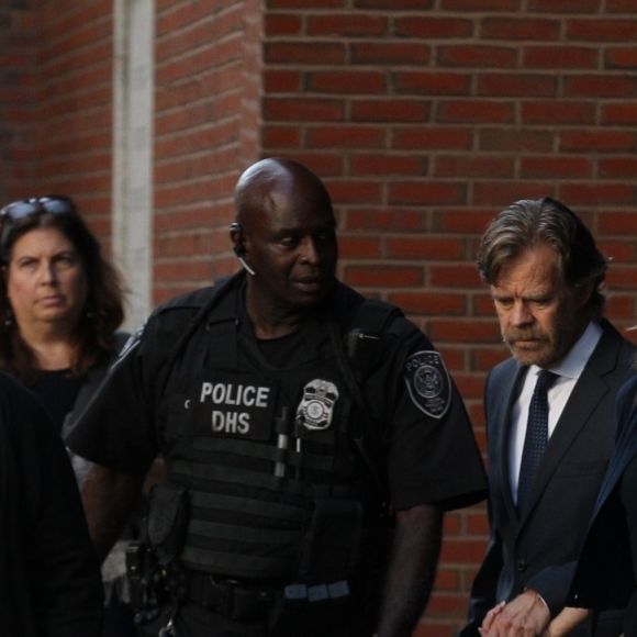 Felicity Huffman au tribunal fédéral de Boston le 13 septembre 2019. L'actrice américaine a été condamnée à deux semaines de prison pour avoir payé 15 000 dollars afin de falsifier les tests d'entrée à l'université de sa fille aînée.