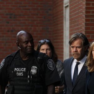 Felicity Huffman au tribunal fédéral de Boston le 13 septembre 2019. L'actrice américaine a été condamnée à deux semaines de prison pour avoir payé 15 000 dollars afin de falsifier les tests d'entrée à l'université de sa fille aînée.