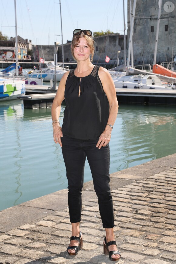 Laly Meignan - Photocall de la série "Les mystères de l'amour" lors de la 21ème édition du Festival de la Fiction TV de la Rochelle . Le 13 septembre 2019 © Patrick Bernard / Bestimage 13/09/2019 - La Rochelle