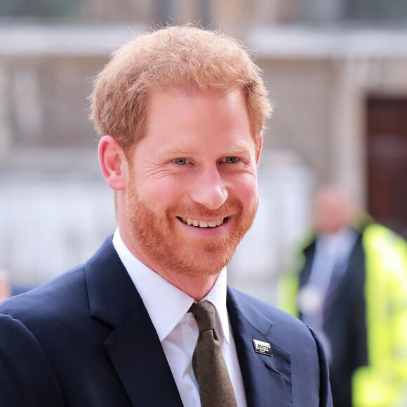 Le prince Harry, duc de Sussex, lors du 5ème anniversaire des Invictus Games à Londres le 10 septembre 2019.