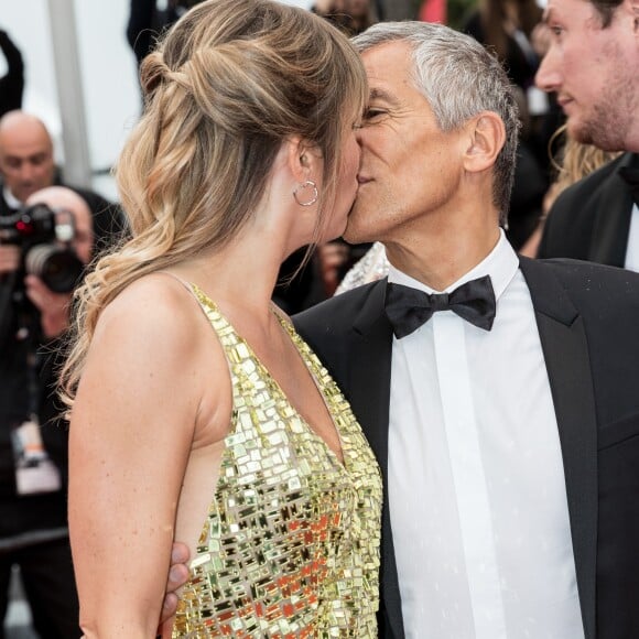 Mélanie Page et son mari Nagui - Montée des marches du film "Les plus belles années d'une vie" lors du 72e Festival International du Film de Cannes. Le 18 mai 2019 © Jacovides-Moreau / Bestimage