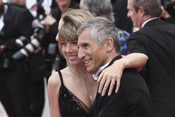 Nagui et sa femme Mélanie Page à la première de "Douleur et Gloire" lors du 72e Festival International du Film de Cannes, le 17 mai 2019.