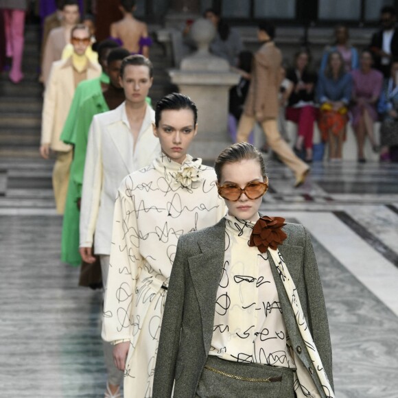 Défilé Victoria Beckham à Londres le 15 septembre 2019.