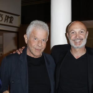 Exclusif - Georges Beller et sa femme Florence, Frank Leboeuf, Christine Lemler - Générale de la pièce "La voix des Sans Voix" au théâtre Grévin à Paris le 16 septembre 2019. Spectacle produit par F. Leboeuf et interprété par N. Vitiello. © Marc Ausset-Lacroix/Bestimage