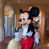 Jade Lagardère a fêté les 7 ans de Liva à Disneyland Paris, le 16 septembre 2019.