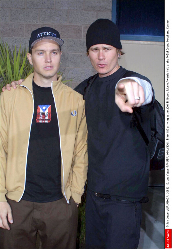 Blink-182 aux Billboard Music Awards en 2001