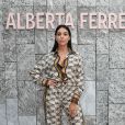 Georgina Rodriguez assiste au défilé Alberta Ferretti printemps-été 2020. Milan, le 18 septembre 2019.