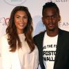 Black M (Alpha Diallo) et sa femme Lia - Personnalités au gala "Par Coeur" pour les 10 ans de l'association "Cekedubonheur" au pavillon d'Armenonville à Paris. Le 24 septembre 2015