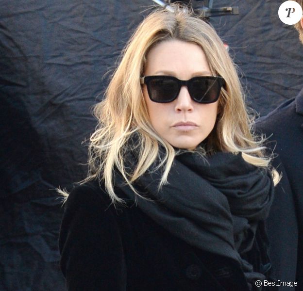 Laura Smet, David Hallyday - Arrivées des personnalités en l'église de La Madeleine pour les obsèques de Johnny Hallyday à Paris le 8 decembre 2017. © Veeren/Bestimage