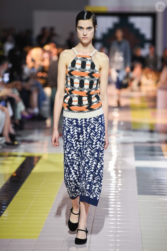 Défilé Prada, collection prêt-à-porter printemps-été 2020 lors de la Fashion Week de Milan, le 18 septembre 2019.