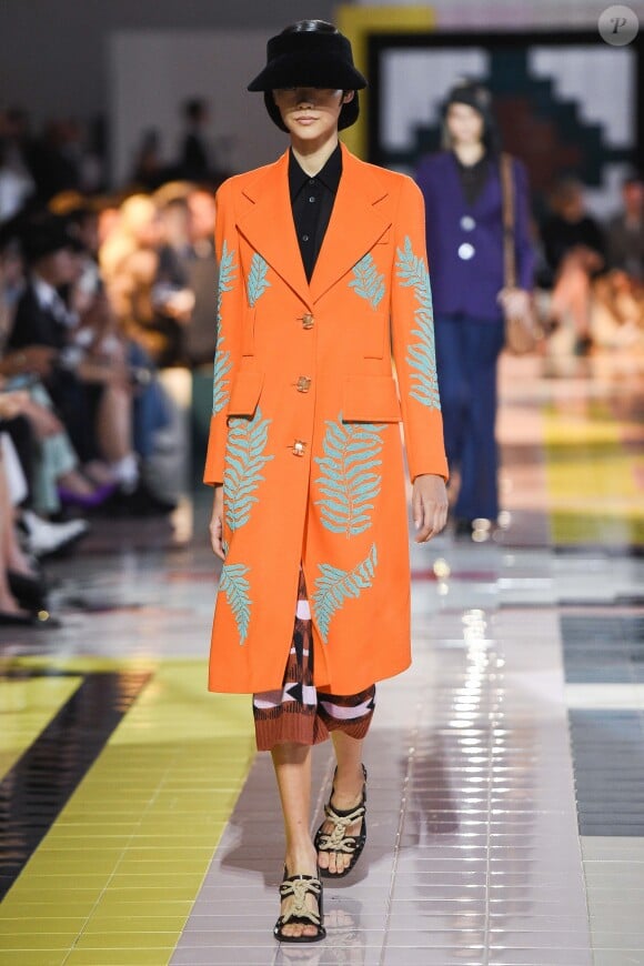 Défilé Prada, collection prêt-à-porter printemps-été 2020 lors de la Fashion Week de Milan, le 18 septembre 2019.