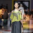 Défilé Prada, collection prêt-à-porter printemps-été 2020 lors de la Fashion Week de Milan, le 18 septembre 2019.