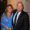François Damiens et sa compagne Gaëlle lors d'une visite privée et d'un dîner de gala caritatif donné en faveur des actions de l'association "Un Rien C'est Tout" au musée Rodin à Paris, France, le 19 septembre 2019. © Veeren/Bestimage
