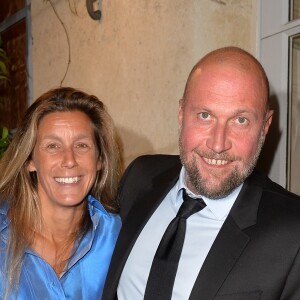 François Damiens et sa compagne Gaëlle lors d'une visite privée et d'un dîner de gala caritatif donné en faveur des actions de l'association "Un Rien C'est Tout" au musée Rodin à Paris, France, le 19 septembre 2019. © Veeren/Bestimage