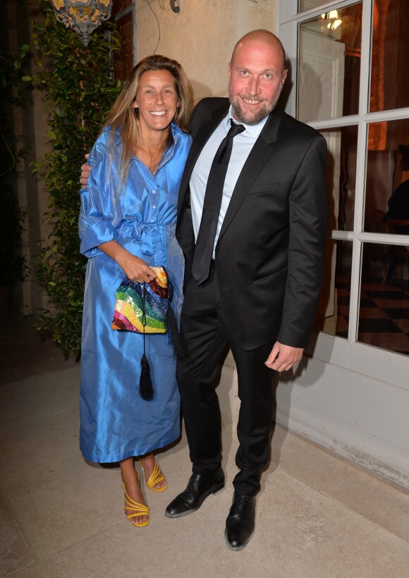 François Damiens et sa compagne Gaëlle lors d'une visite privée et d'un dîner de gala caritatif donné en faveur des actions de l'association "Un Rien C'est Tout" au musée Rodin à Paris, France, le 19 septembre 2019. © Veeren/Bestimage