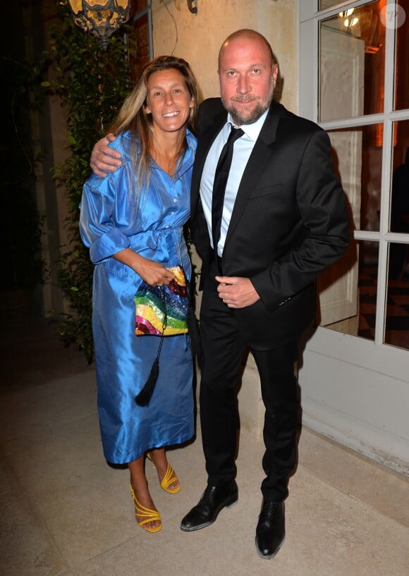 François Damiens et sa compagne Gaëlle lors d'une visite privée et d'un dîner de gala caritatif donné en faveur des actions de l'association "Un Rien C'est Tout" au musée Rodin à Paris, France, le 19 septembre 2019. © Veeren/Bestimage