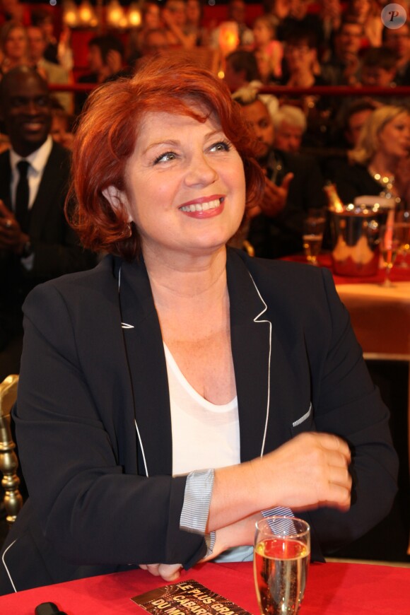 Véronique Genest - Enregistrement de l'émission "Le plus grand cabaret du monde", les 6 et 7 mai 2014 et qui sera diffusée le 7 juin 2014.