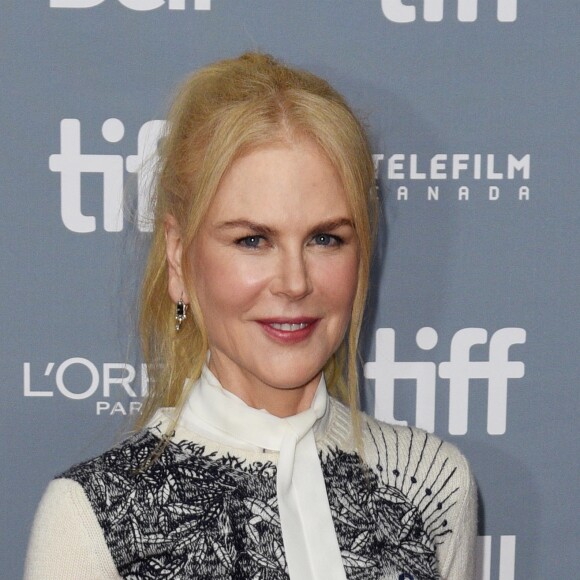 Nicole Kidman à la conférence de presse The Goldfinch lors du Festival International du Film de Toronto 2019 au Canada, le 8 septembre 2019