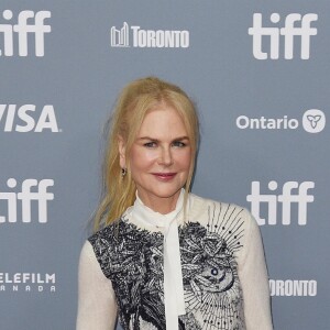 Nicole Kidman à la conférence de presse The Goldfinch lors du Festival International du Film de Toronto 2019 au Canada, le 8 septembre 2019