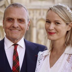 Jean-Charles de Castelbajac s'est marié à Pauline de Drouas à Paris le 21 septembre 2019. La photo est signée son neveau Hubert de Castelbajac.