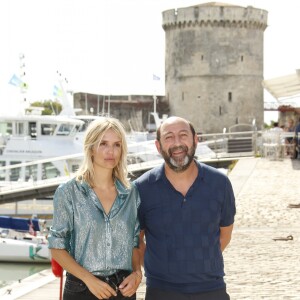 Laurence Arné, Kad Merad - 21ème édition du Festival de la Fiction TV de La Rochelle. Le 14 septembre 2019 © Christophe Aubert via Bestimage