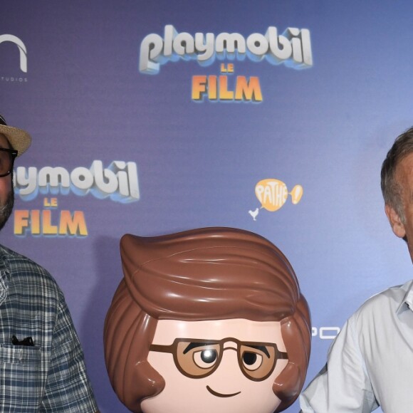 Kad Merad et Franck Dubosc - Avant-première du film ""Playmobil Le Film" au cinéma Le Grand Rex à Paris. Le 23 juin 2019 © Coadic Guirec / Bestimage