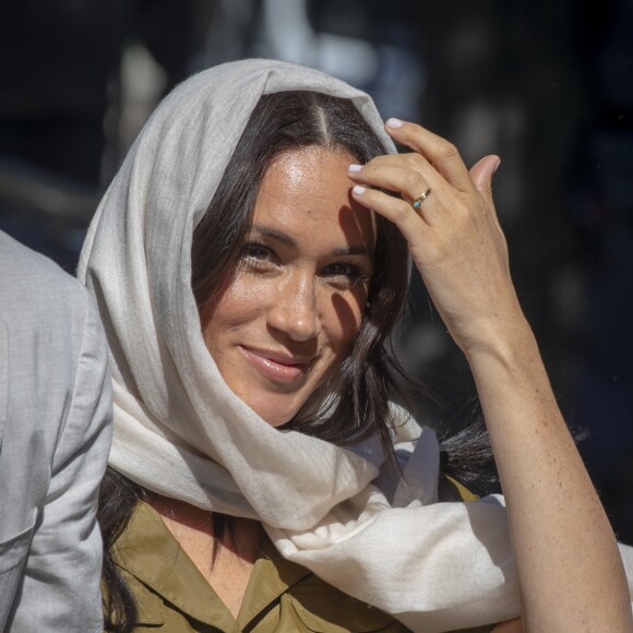 Meghan Markle, duchesse de Sussex, arrive à la Mosquée Auwal à Cape Town, Afrique du Sud. Le 24 septembre 2019  24th September 2019 Cape Town South Africa Meghan, Duchess of Sussex visit Auwal Mosque in Bo-Kaap , Cape Town,on Heritage Day24/09/2019 - 