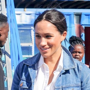 Meghan Markle, duchesse de Sussex rencontre les membres de "Waves for Change" au Cap lors de leur 2ème journée en Afrique du Sud. Le 24 septembre 2019 24/09/2019 - Cape Town