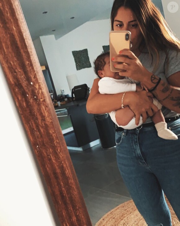 Anaïs Camizuli avec sa fille Kessi, sur Instagram, le 7 septembre 2019
