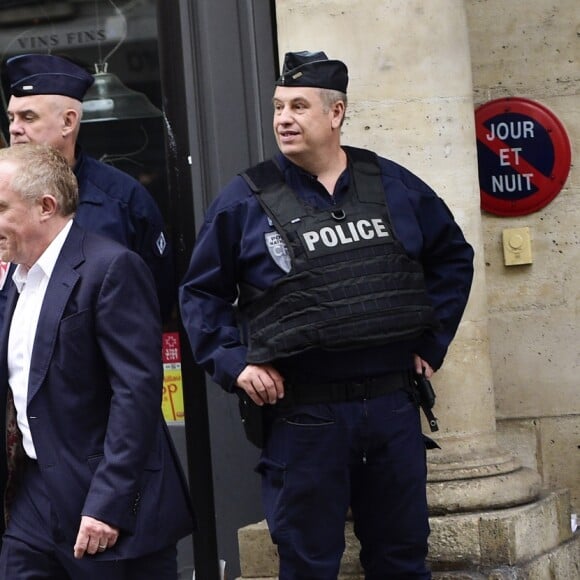 François-Henri Pinault, sa mère Maryvonne - Les membres de la famille Pinault passent au domicile de Jacques Chirac à Paris le 26 septembre 2019. Jacques Chirac et sa femme vivaient dans un hôtel particulier prêté par la famille Pinault.