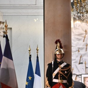 Hommages à Jacques Chirac au palais de l'Elysée, le 26 septembre 2019.