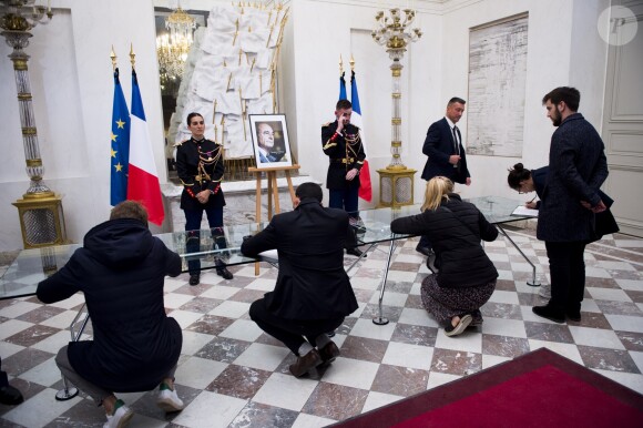 Hommage à l'ancien Maire de Paris et président de la République, Jacques Chirac au palais de l'Elysée à Paris, France, le 26 septembre 2019. © Jean-Baptiste Autissier/Panoramic/Bestimage