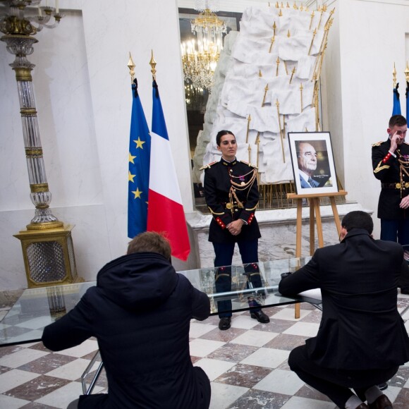 Hommage à l'ancien Maire de Paris et président de la République, Jacques Chirac au palais de l'Elysée à Paris, France, le 26 septembre 2019. © Jean-Baptiste Autissier/Panoramic/Bestimage