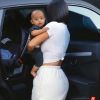 Kim Kardashian avec son bébé Psalm le 26 septembre 2019 à Los Angeles.