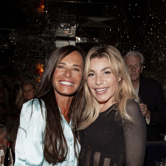 Nathalie Marqua et Lola Marois-Bigard assistent à la soirée de sortie du clip "Radio Aktébo" de l'association Aktebo, au profit des enfants malades, au Don Camilo. Paris, le 17 septembre 2019. © Jack Tribeca/Bestimage