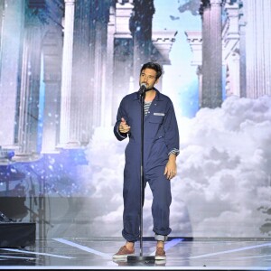 Exclusif - Jérémy Frérot lors de l'enregistrement de l'émission "La Chanson Challenge 2019" aux Arènes de Nîmes, le 17 mai 2019. © Guillaume Gaffiot/Bestimage