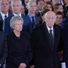 



Valéry Giscard d'Estaing et son épouse Anne-Aymone aux obsèques de Jacques Chirac à Paris, le 30 septembre 2019. 




















